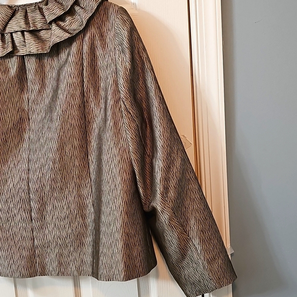 Nicolette Ruffled Blazer Jacket Elegant Wear Office Wear Career Minimalist - Picture 13 of 16